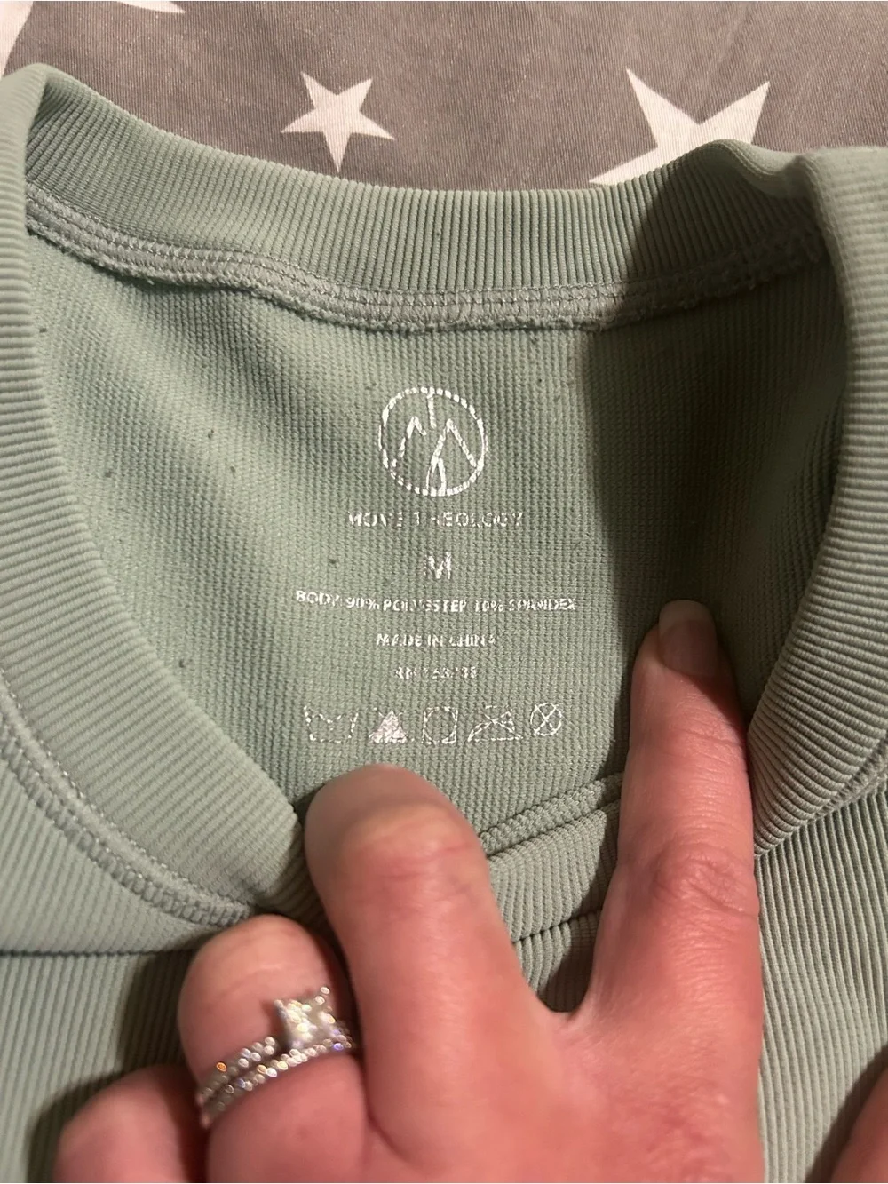 Matching Athleisure Set- Leggings with L/S Crop Top